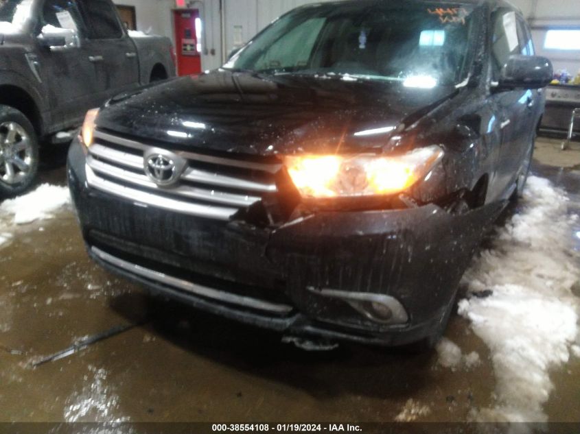 2013 TOYOTA HIGHLANDER LIMITED - 5TDDK3EH8DS234417