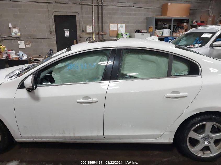 2013 VOLVO S60 T5/T5 PLATINUM/T5 PREMIER/T5 PREMIER PLUS - YV1612FS5D2193102