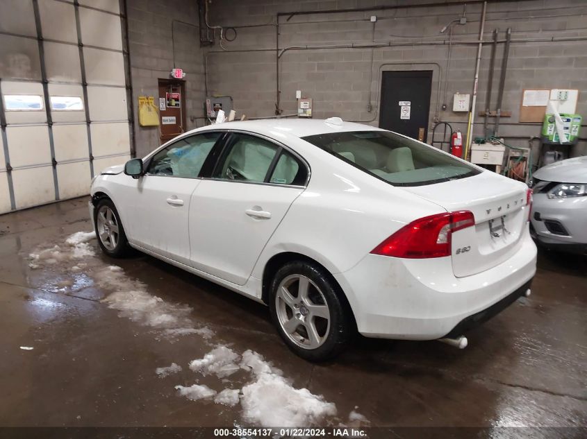 2013 VOLVO S60 T5/T5 PLATINUM/T5 PREMIER/T5 PREMIER PLUS - YV1612FS5D2193102
