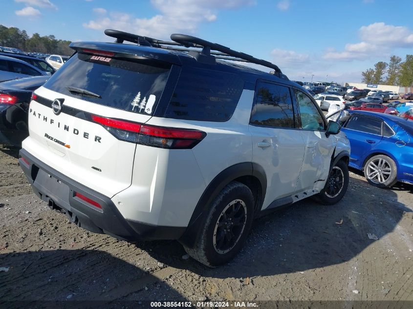 2023 NISSAN PATHFINDER SV - 5N1DR3BDXPC221330