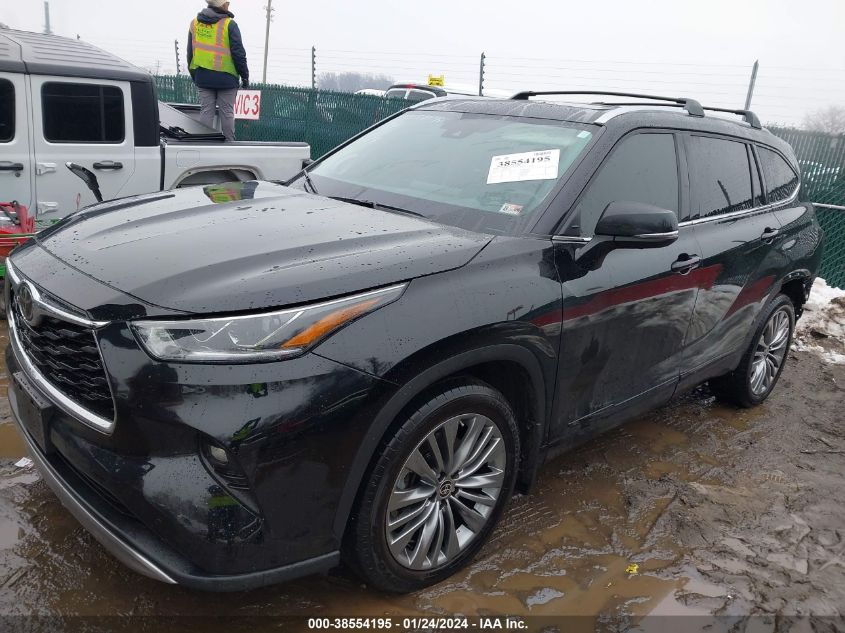 2021 TOYOTA HIGHLANDER PLATINUM - 5TDFZRBH2MS129061