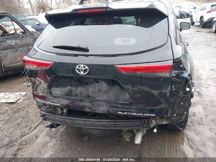 2021 TOYOTA HIGHLANDER PLATINUM - 5TDFZRBH2MS129061