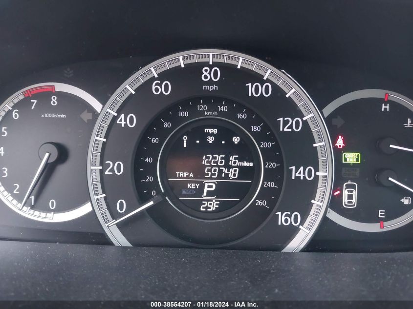 2013 HONDA ACCORD EX-L V-6 - 1HGCR3F89DA016569