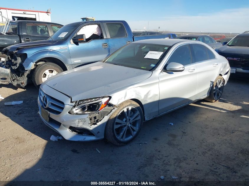 2016 MERCEDES-BENZ C 300 LUXURY/SPORT - 55SWF4JB8GU174098