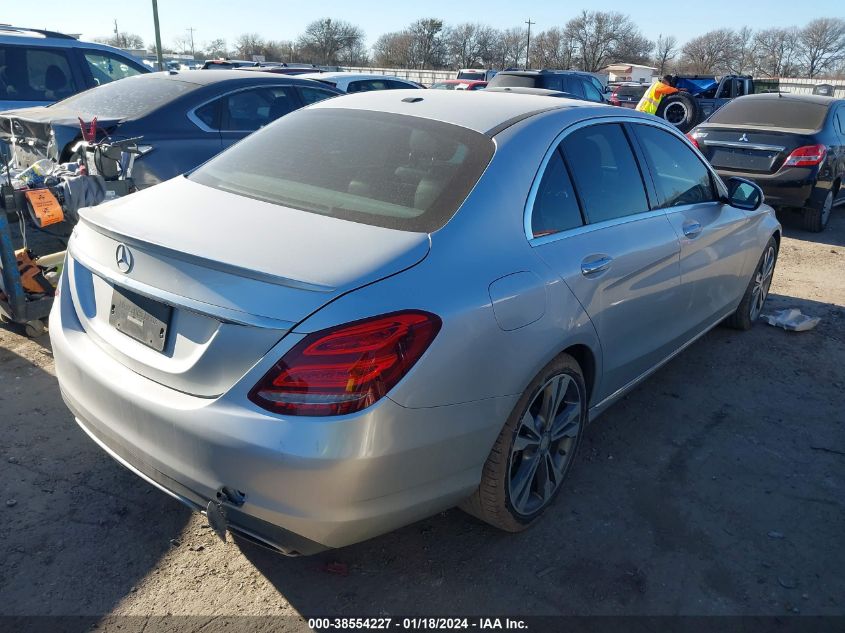 2016 MERCEDES-BENZ C 300 LUXURY/SPORT - 55SWF4JB8GU174098