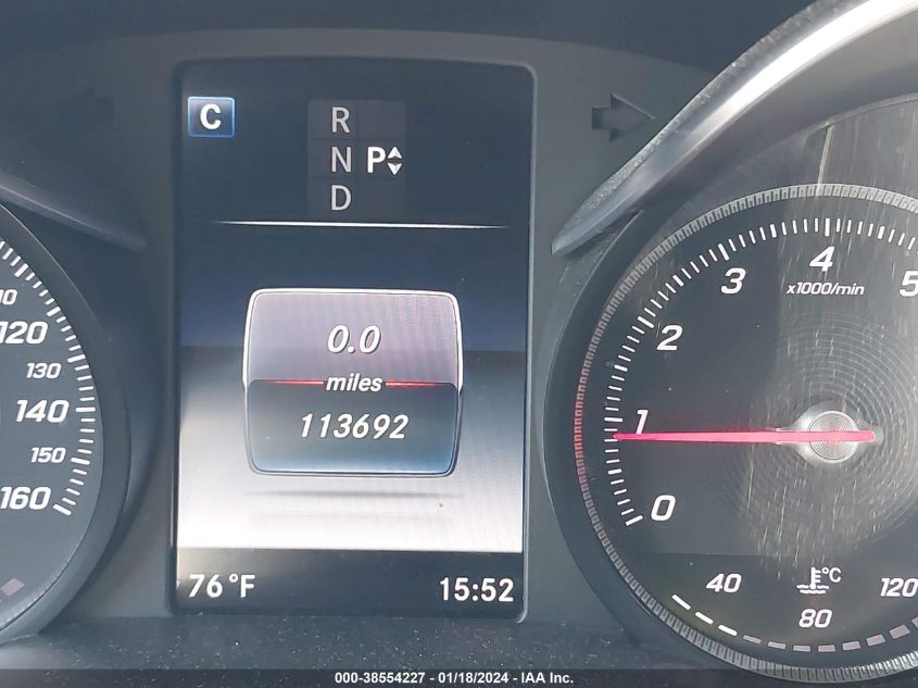 2016 MERCEDES-BENZ C 300 LUXURY/SPORT - 55SWF4JB8GU174098