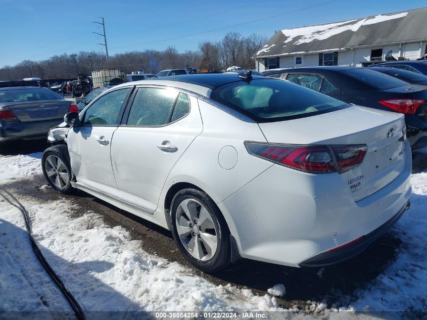 2015 KIA OPTIMA HYBRID EX - KNAGN4AD4F5085068