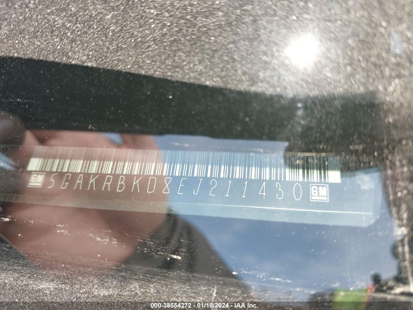 2014 BUICK ENCLAVE LEATHER - 5GAKRBKD8EJ211430