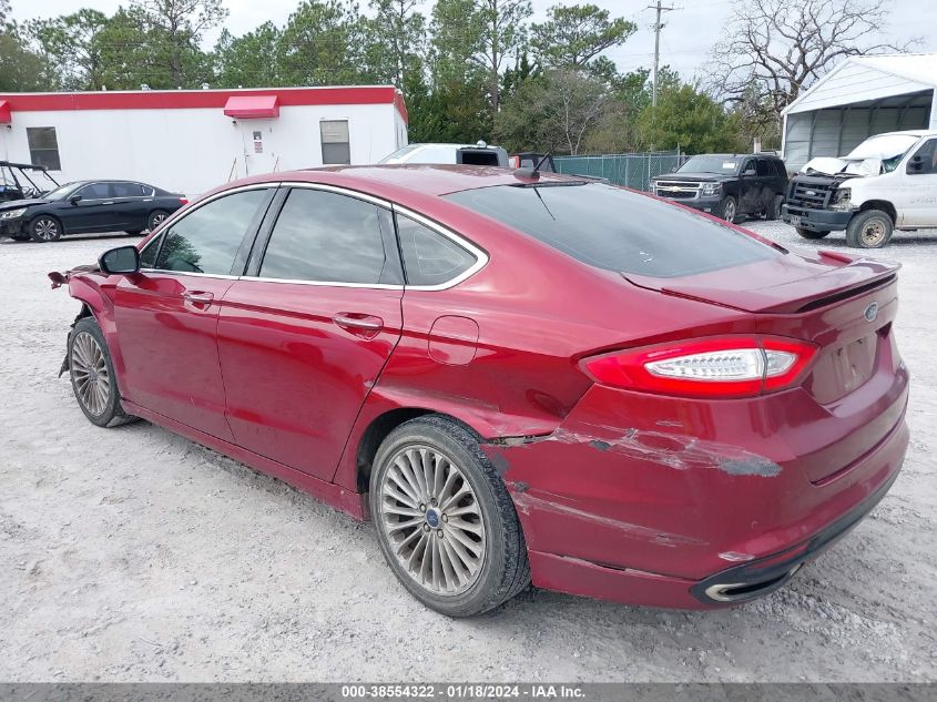 2014 FORD FUSION TITANIUM - 3FA6P0K93ER285520