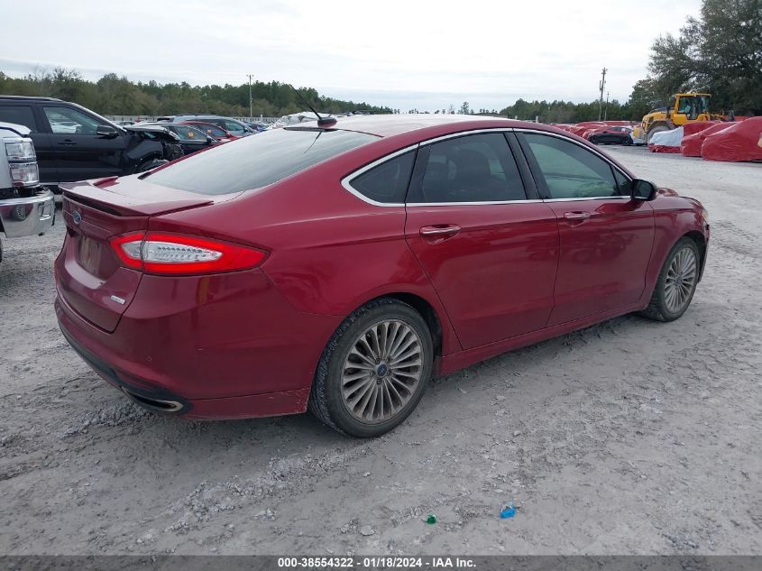 2014 FORD FUSION TITANIUM - 3FA6P0K93ER285520