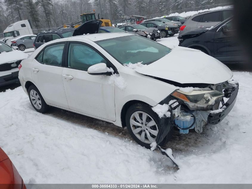 2014 TOYOTA COROLLA LE - 5YFBURHE9EP130180