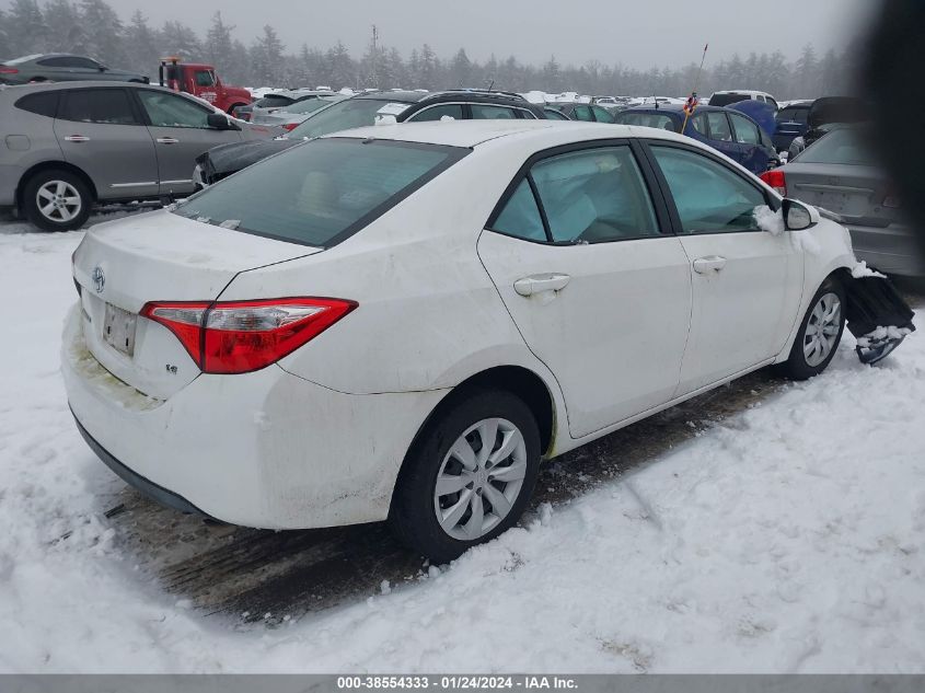 2014 TOYOTA COROLLA LE - 5YFBURHE9EP130180
