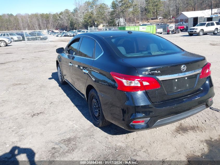 2016 NISSAN SENTRA SV - 3N1AB7AP8GY252147