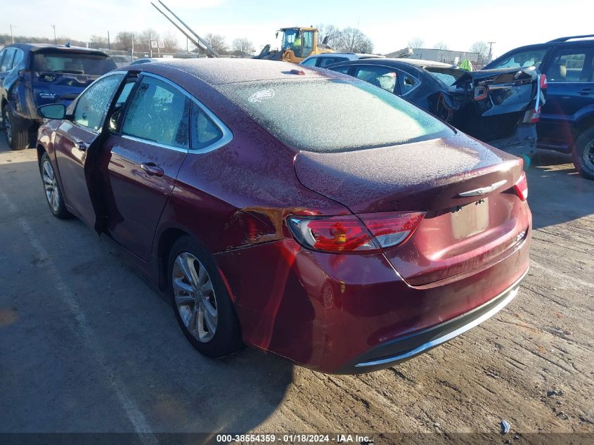 2015 CHRYSLER 200 LIMITED - 1C3CCCAB0FN602838