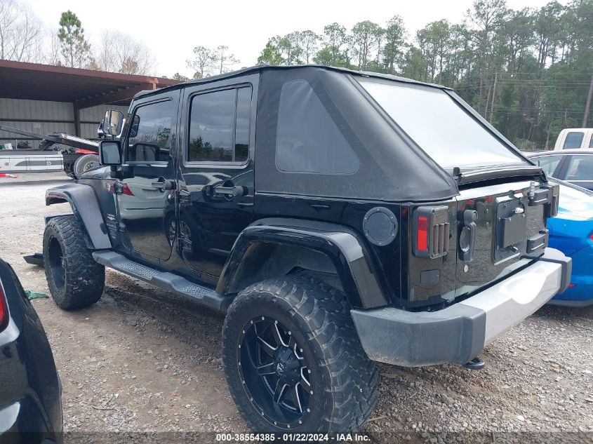 2014 JEEP WRANGLER UNLIMITED SAHARA - 1C4BJWEG8EL118589