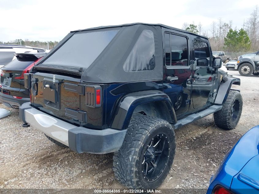 2014 JEEP WRANGLER UNLIMITED SAHARA - 1C4BJWEG8EL118589