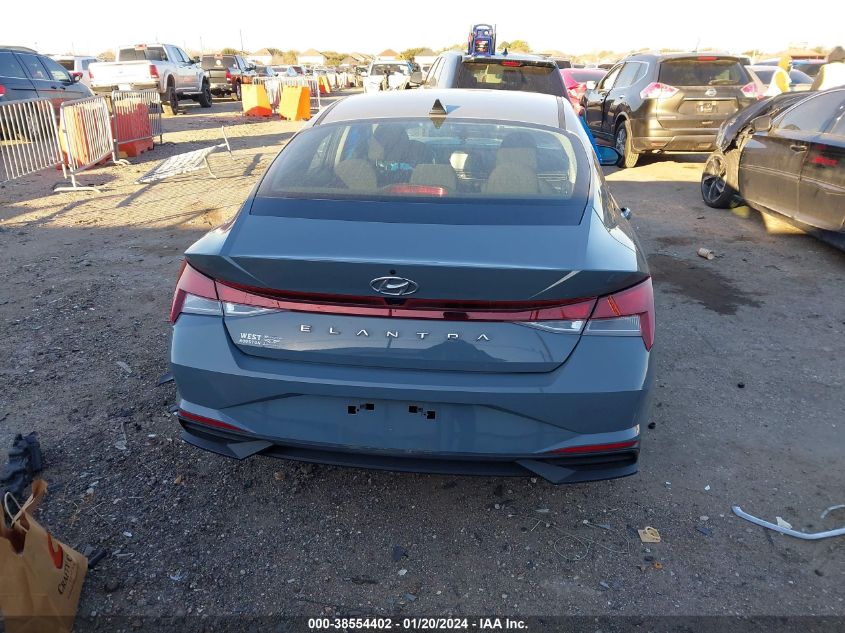 2022 HYUNDAI ELANTRA SEL - KMHLM4AG5NU282765