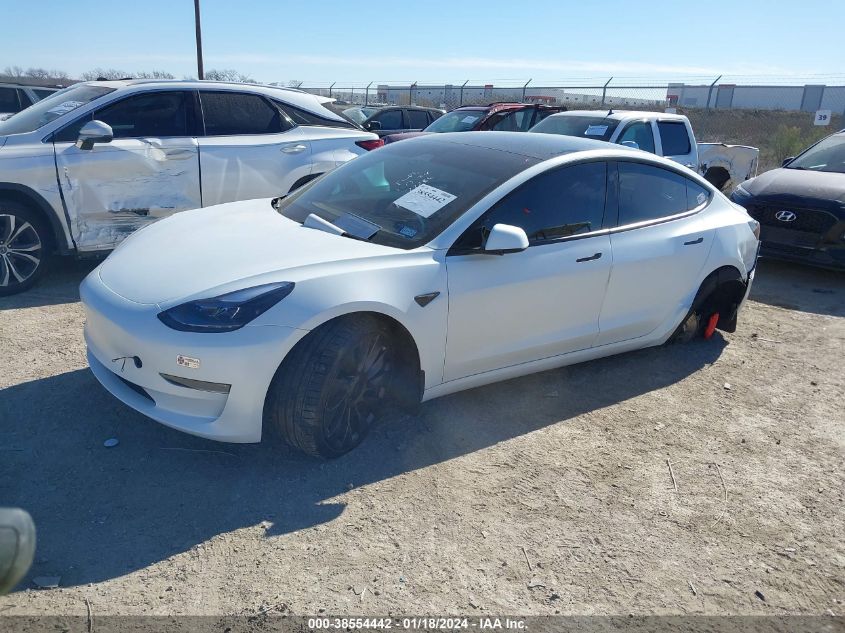 2023 TESLA MODEL 3 PERFORMANCE DUAL MOTOR ALL-WHEEL DRIVE - 5YJ3E1EC6PF479947