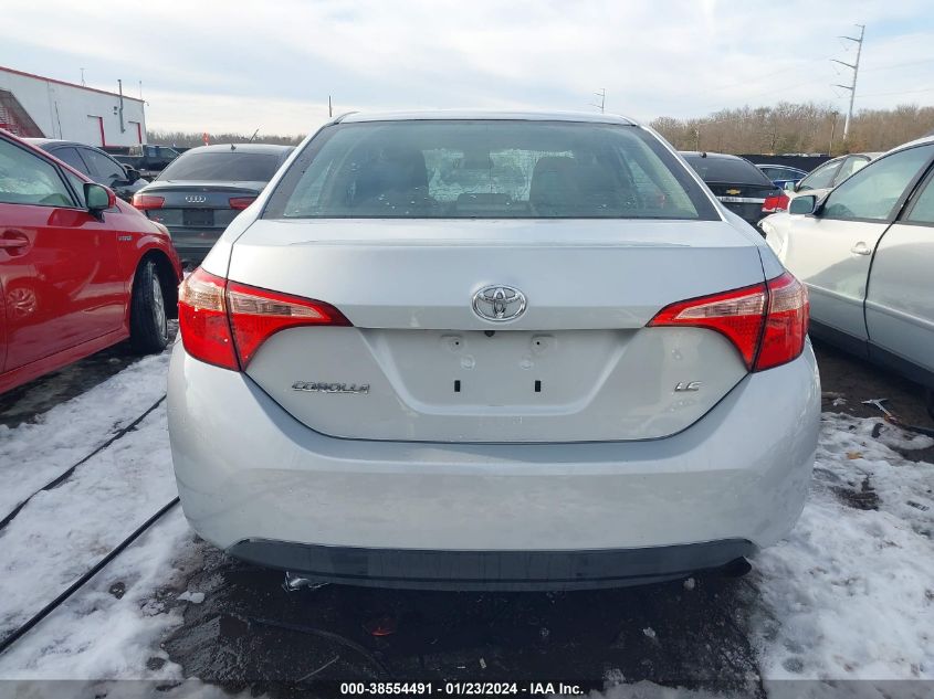2017 TOYOTA COROLLA LE - 2T1BURHE8HC886653