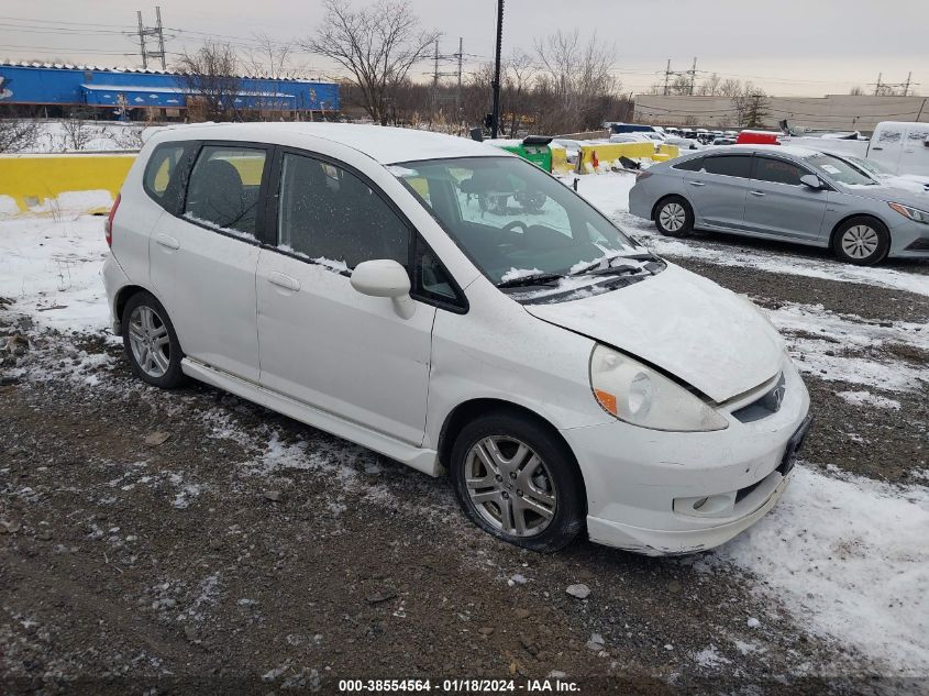 JHMGD38637S009074 | 2007 HONDA FIT