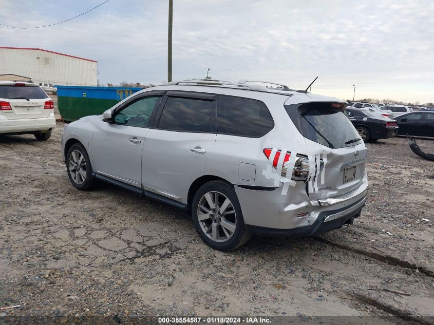 2014 NISSAN PATHFINDER PLATINUM - 5N1AR2MM7EC620901