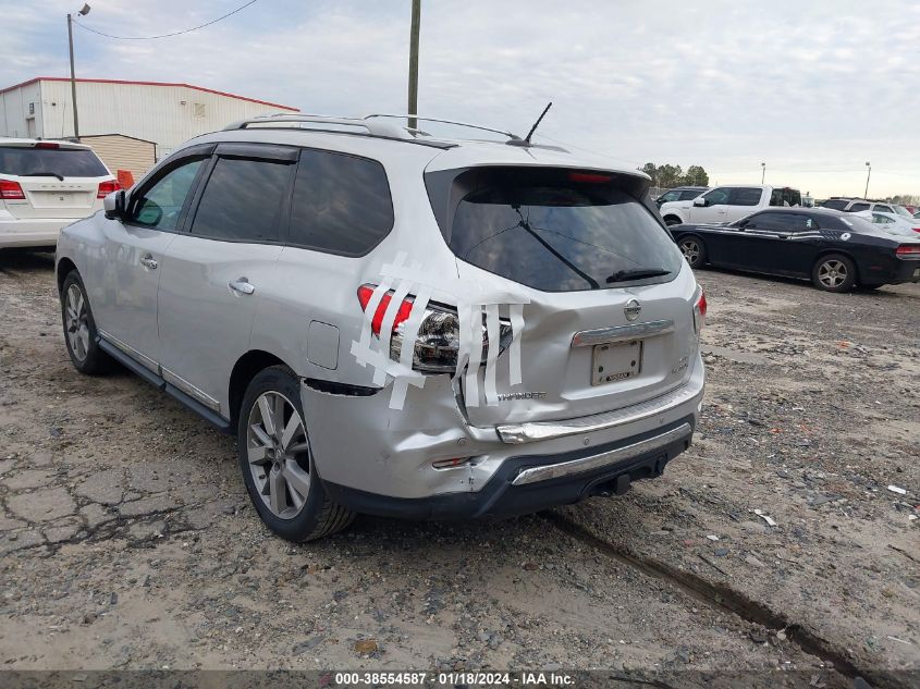 2014 NISSAN PATHFINDER PLATINUM - 5N1AR2MM7EC620901