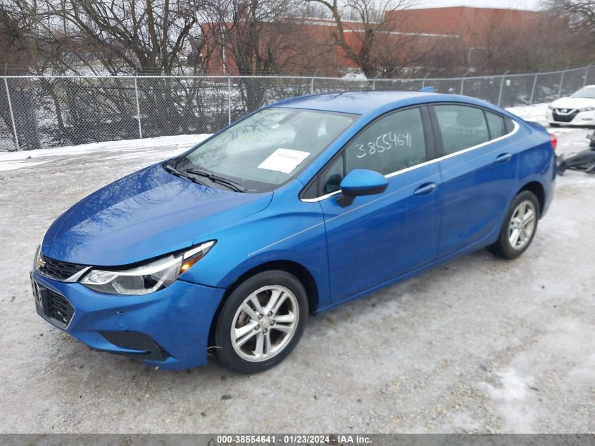 2016 CHEVROLET CRUZE LT AUTO - 1G1BE5SM1G7305959