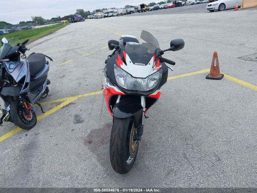 2001 HONDA CBR900 RE JH2SC44381M102157