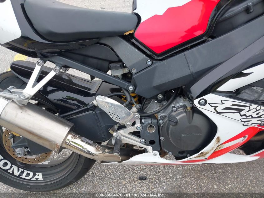 2001 HONDA CBR900 RE JH2SC44381M102157