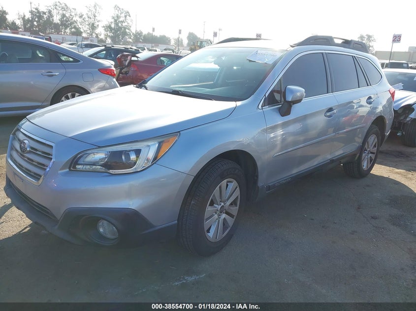 VIN 4S4BSAFC6H3239388 2017 SUBARU OUTBACK 2.5I PREMIUM