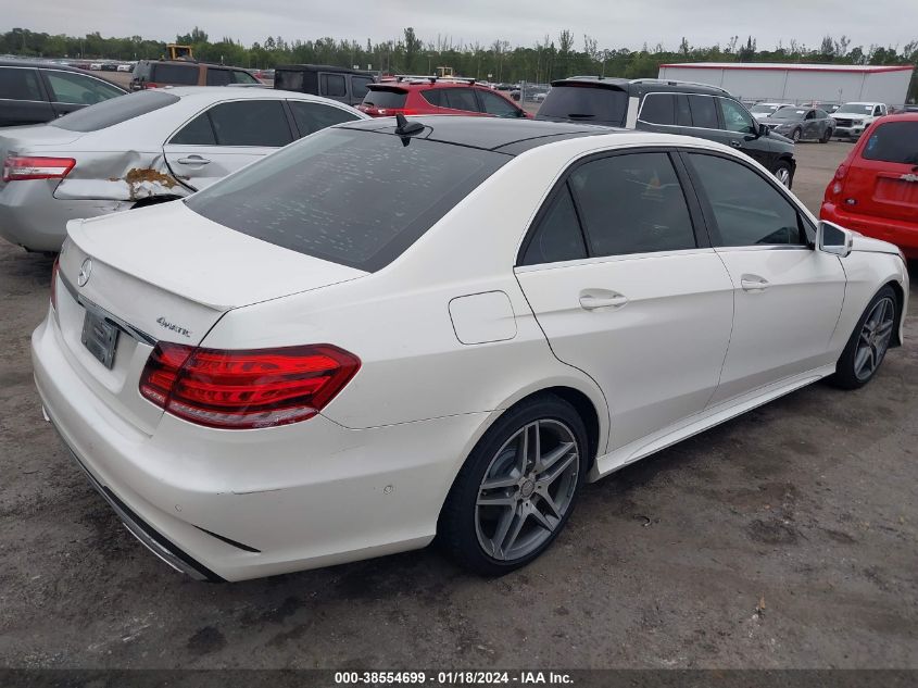 2014 MERCEDES-BENZ E 550 4MATIC WDDHF9BB5EB063875