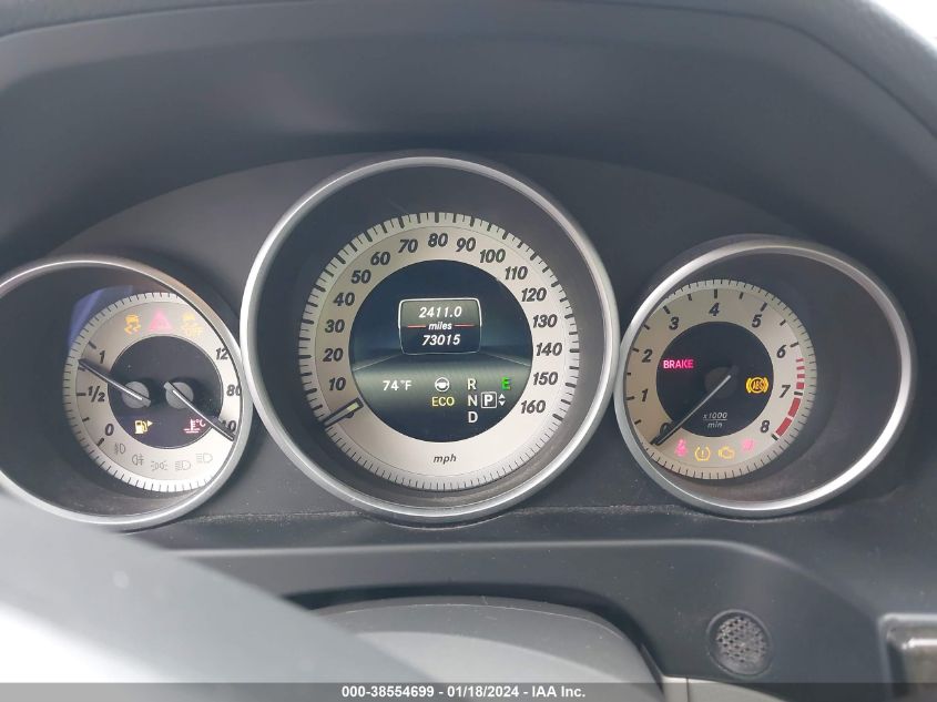 2014 MERCEDES-BENZ E 550 4MATIC WDDHF9BB5EB063875