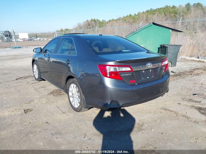 2013 TOYOTA CAMRY XLE - 4T1BF1FK7DU653991