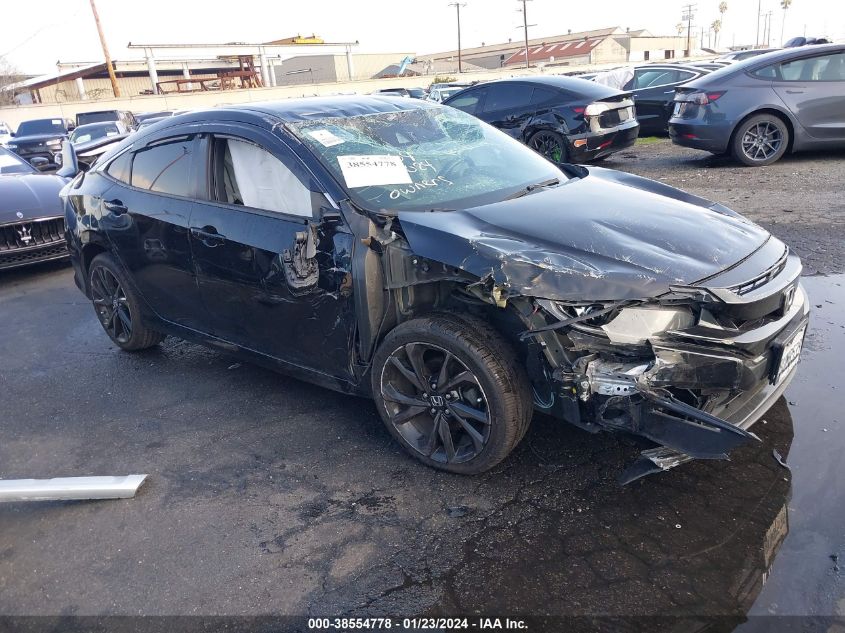 2019 HONDA CIVIC SPORT - 19XFC2F83KE200004
