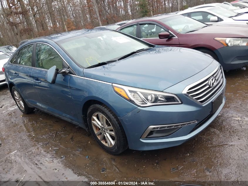 2015 HYUNDAI SONATA SE - 5NPE24AFXFH095298