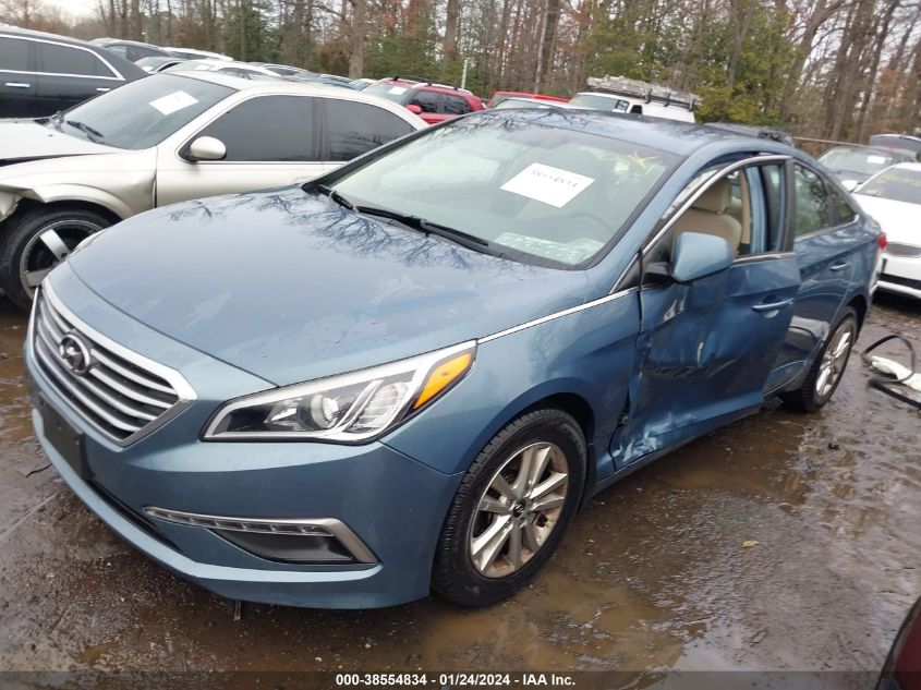 2015 HYUNDAI SONATA SE - 5NPE24AFXFH095298