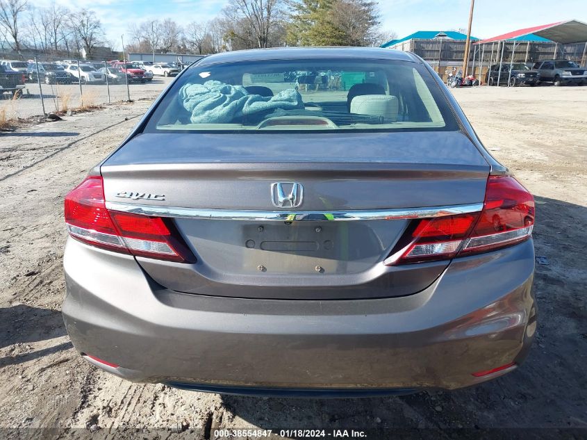 2014 HONDA CIVIC LX - 19XFB2F58EE016741