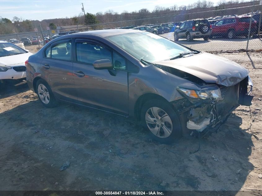2014 HONDA CIVIC LX - 19XFB2F58EE016741