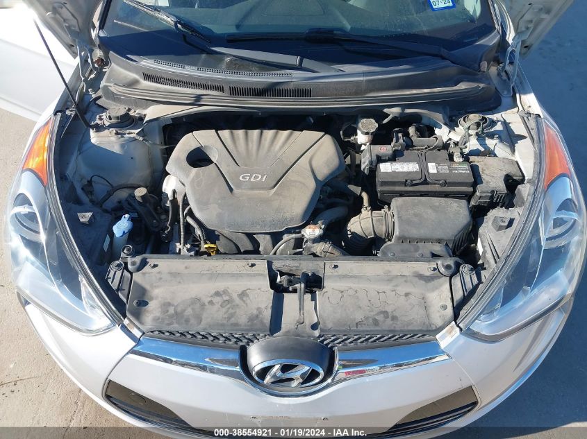 2013 HYUNDAI VELOSTER BASE W/BLACK - KMHTC6AD0DU089152