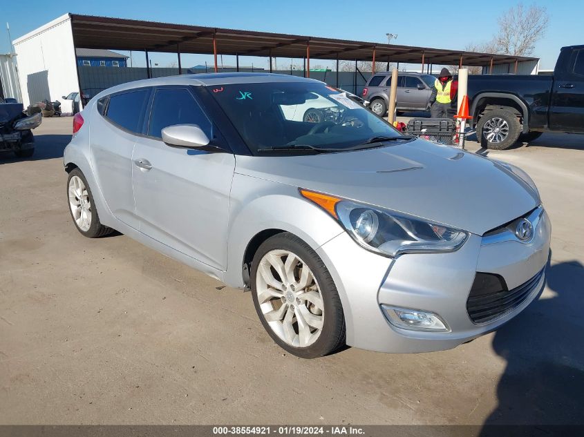 2013 HYUNDAI VELOSTER BASE W/BLACK - KMHTC6AD0DU089152