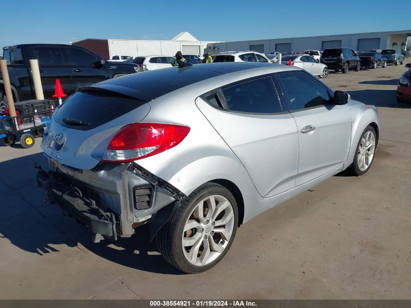 2013 HYUNDAI VELOSTER BASE W/BLACK - KMHTC6AD0DU089152