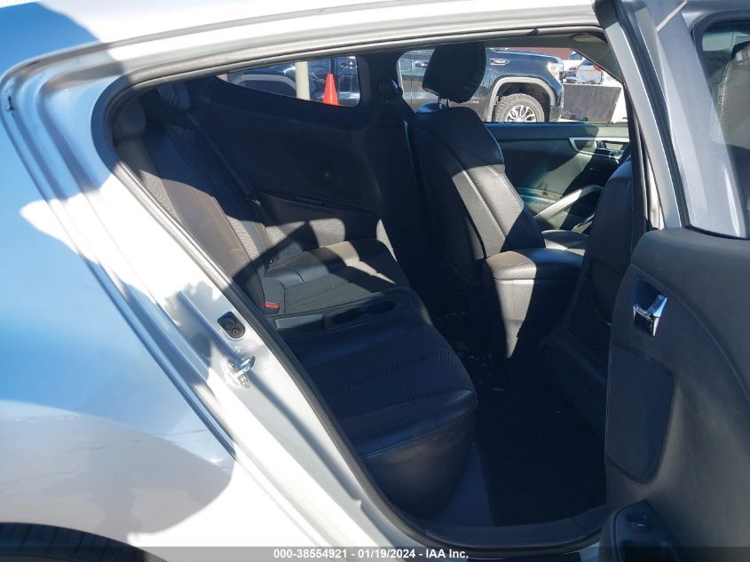 2013 HYUNDAI VELOSTER BASE W/BLACK - KMHTC6AD0DU089152