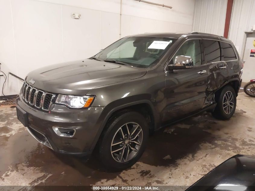 2018 JEEP GRAND CHEROKEE LIMITED - 1C4RJFBG9JC378612
