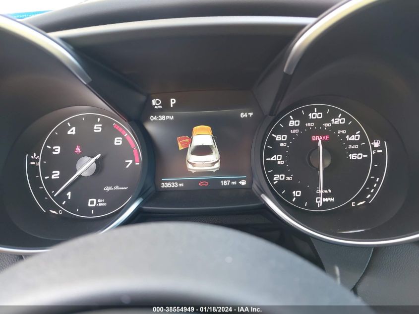 2019 ALFA ROMEO GIULIA TI SPORT CARBON AWD - ZARFANBN6K7605590