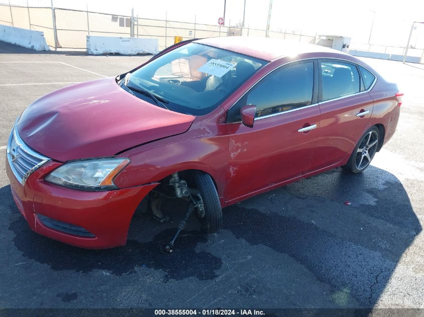 2014 NISSAN SENTRA SV - 3N1AB7AP6EL609707