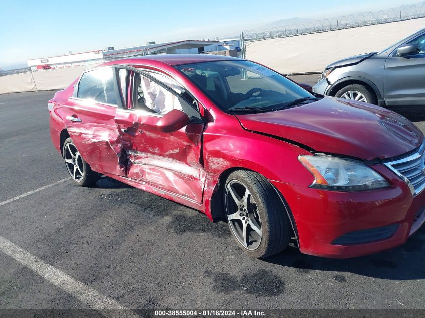 2014 NISSAN SENTRA SV - 3N1AB7AP6EL609707