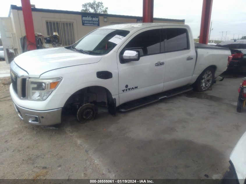 2017 NISSAN TITAN SV/SL/PLATINUM RESERVE - 1N6AA1E64HN530102