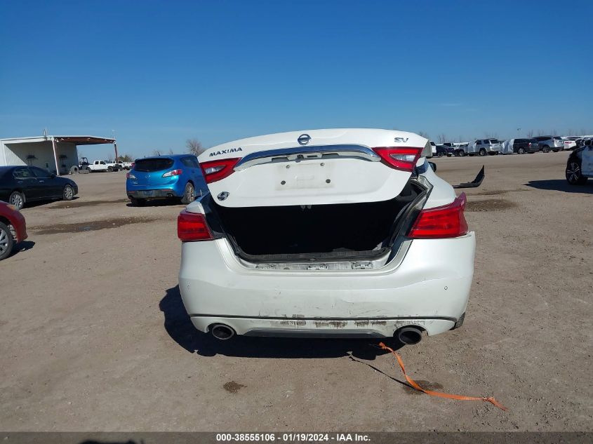 2018 NISSAN MAXIMA 3.5S/SV/SL/SR/PLAT - 1N4AA6APXJC363637