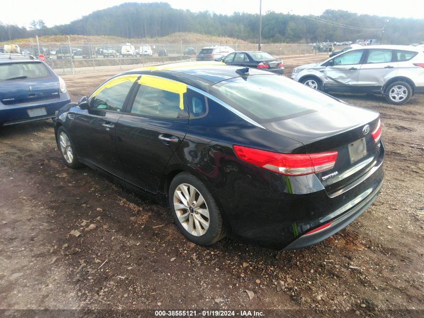 2016 KIA OPTIMA EX - 5XXGU4L38GG057801