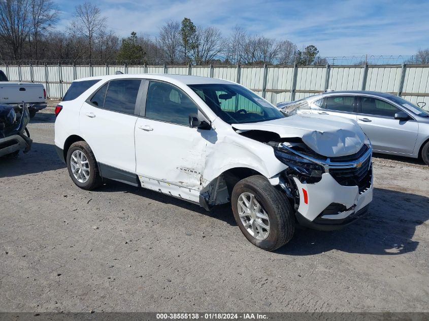 2022 CHEVROLET EQUINOX FWD LS - 3GNAXHEV4NS224317